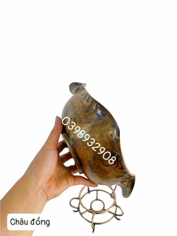 BÁT ĐỒNG CHÂN ĐẾ CHẤT LIỆU BẰNG ĐỒNG