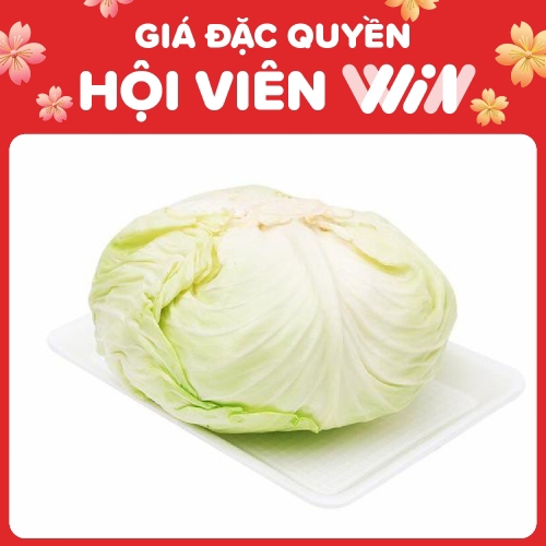 [Siêu thị WinMart] -Bắp cải trắng WinEco túi 500g