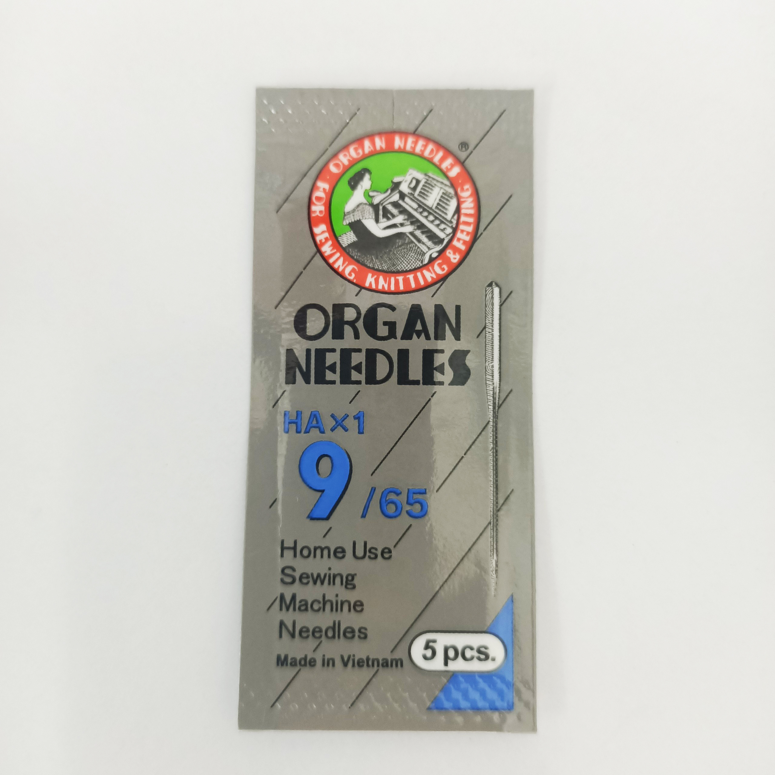 Kim organ Nhật máy may gia đình (vỉ 5 cây)