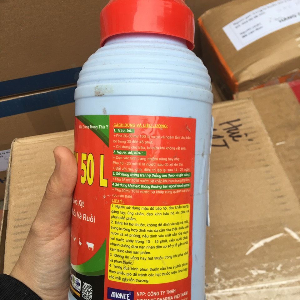 Thuốc Phun Diệt Muỗi PERIN 50 (Hàng Chuẩn)