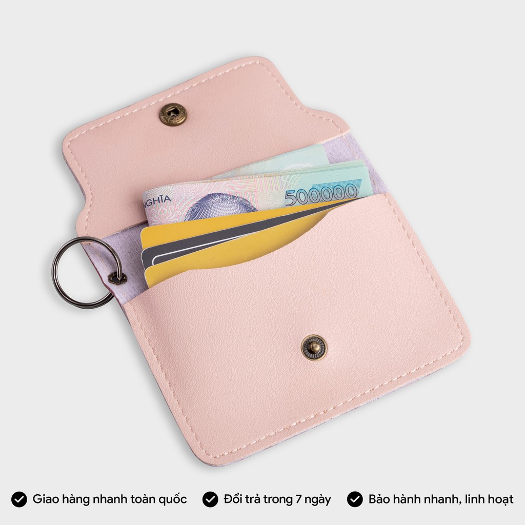 [Gift] Ví Móc khóa thời trang nhiều màu (Giao màu ngẫu nhiên)