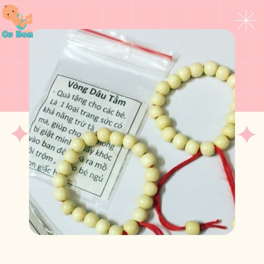 VÒNG DÂU TẰM CHO BÉ TRÁNH TÀ
