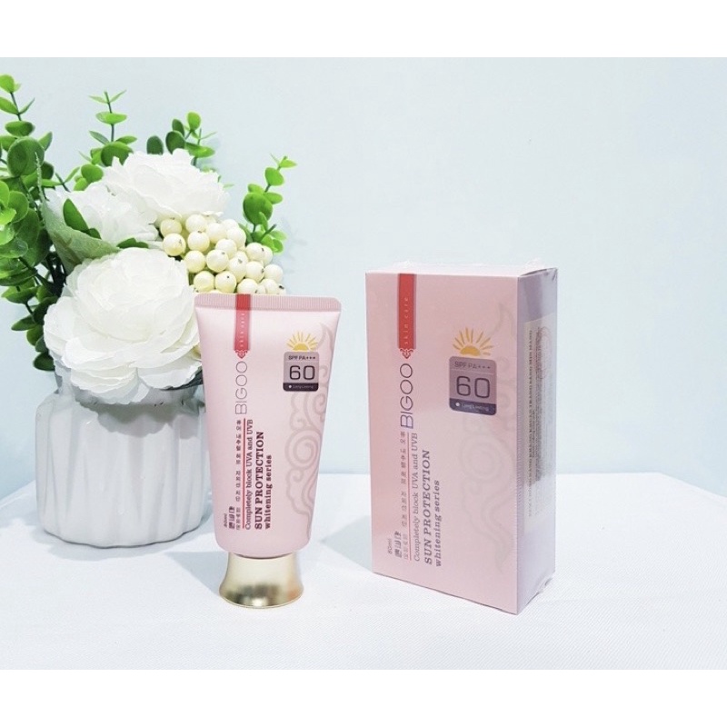Kem chống nắng BIGOO Hàn Quốc SPF60 PA+++ (XÁCH TAY)