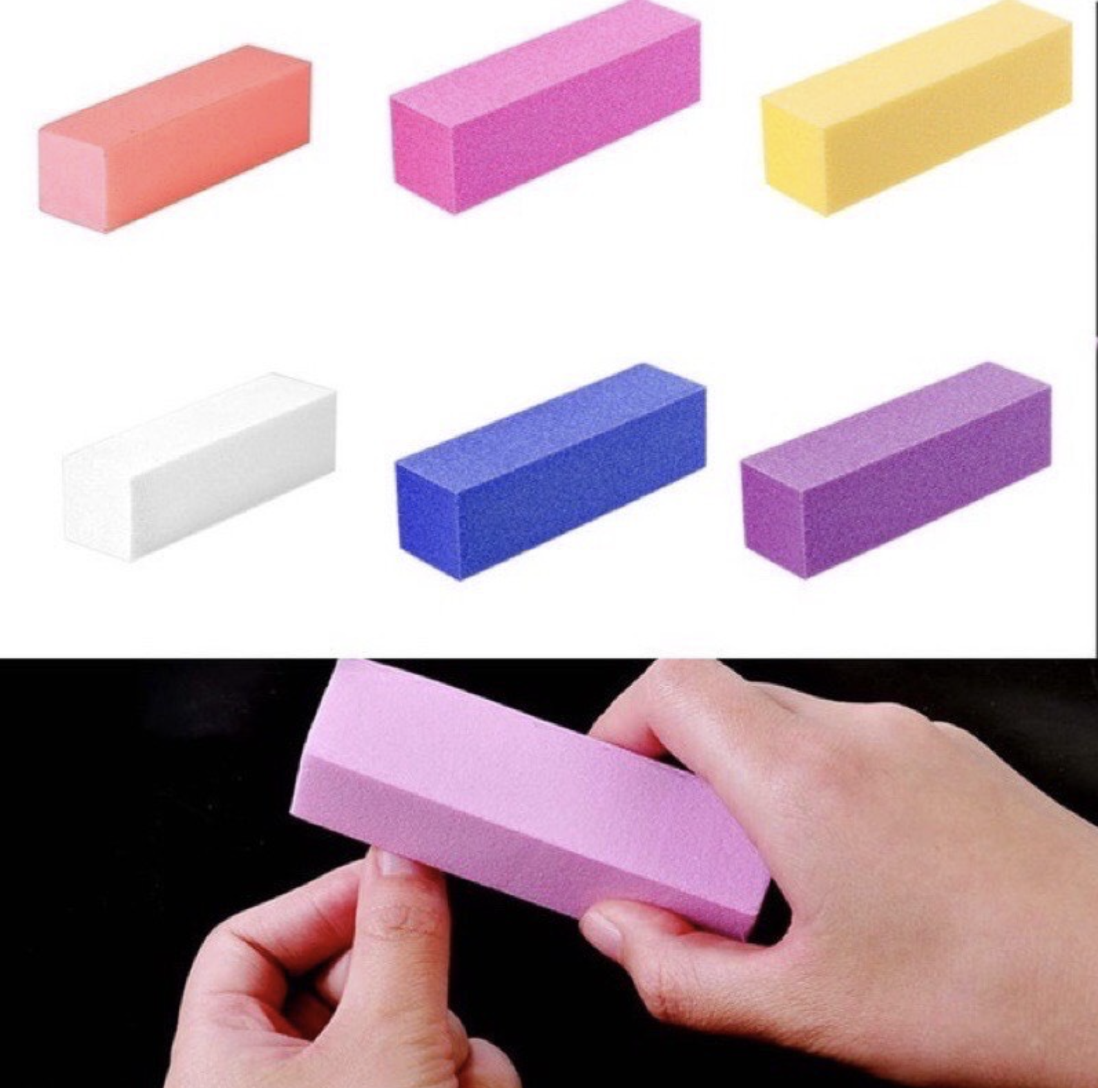 Phao dũa móng chà mịn Mỹ - buffer Mỹ chuyên dụng cho dân làm móng, Phao Mỹ