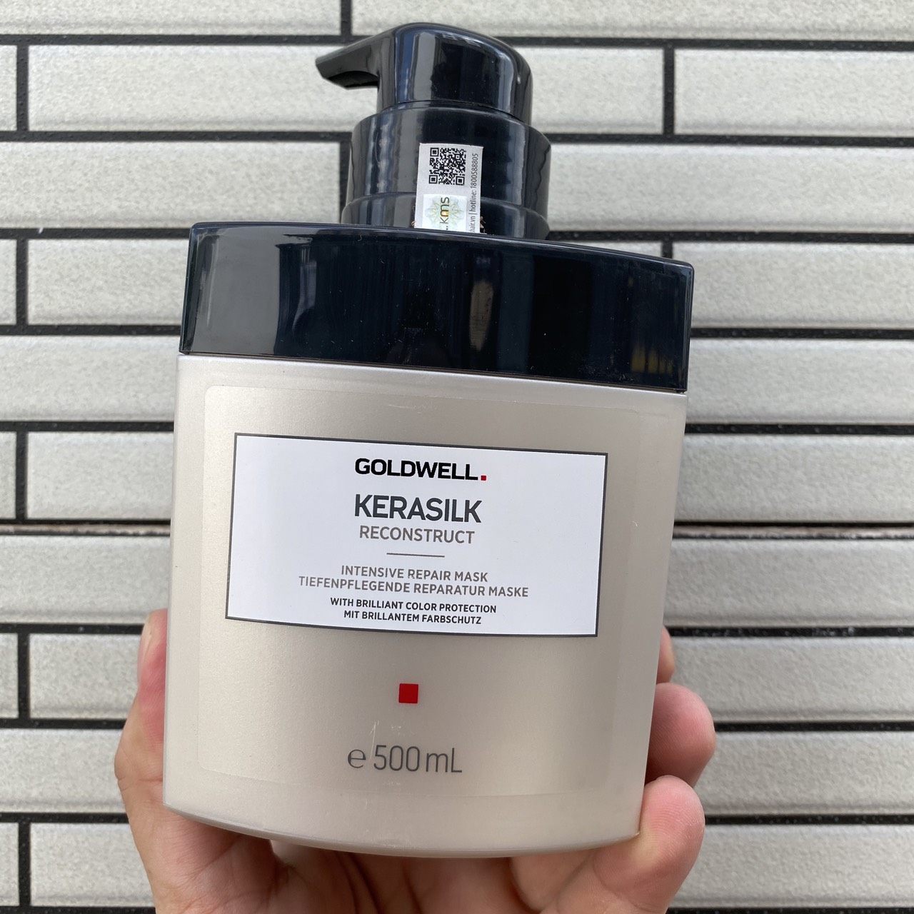 Mặt nạ siêu phục hồi GOLDWELL KERASILK RECONSTRUCT 500ml