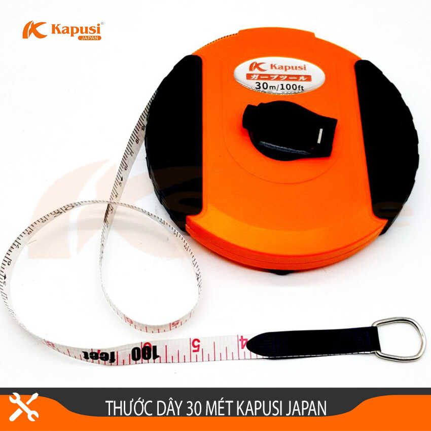 Thước dây 20 30 50 mét kapusi japan - thước cuộn cao cấp nhật bản