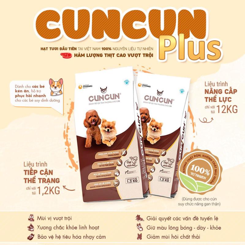 Thức Ăn Cho Chó Con Hạt Tươi CUNCUN PLUS++ Thức Ăn Thú Cưng