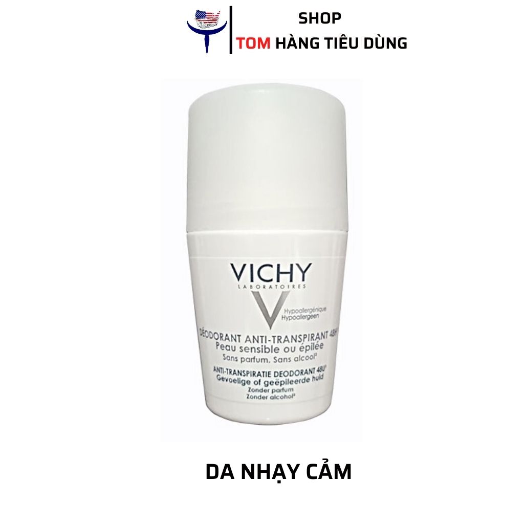 Lăn Khử Mùi Vichy 50ml Pháp