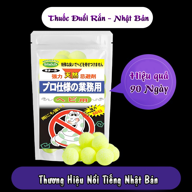 Mồi Đuổi Rắn 2500gram - Nhật Bản