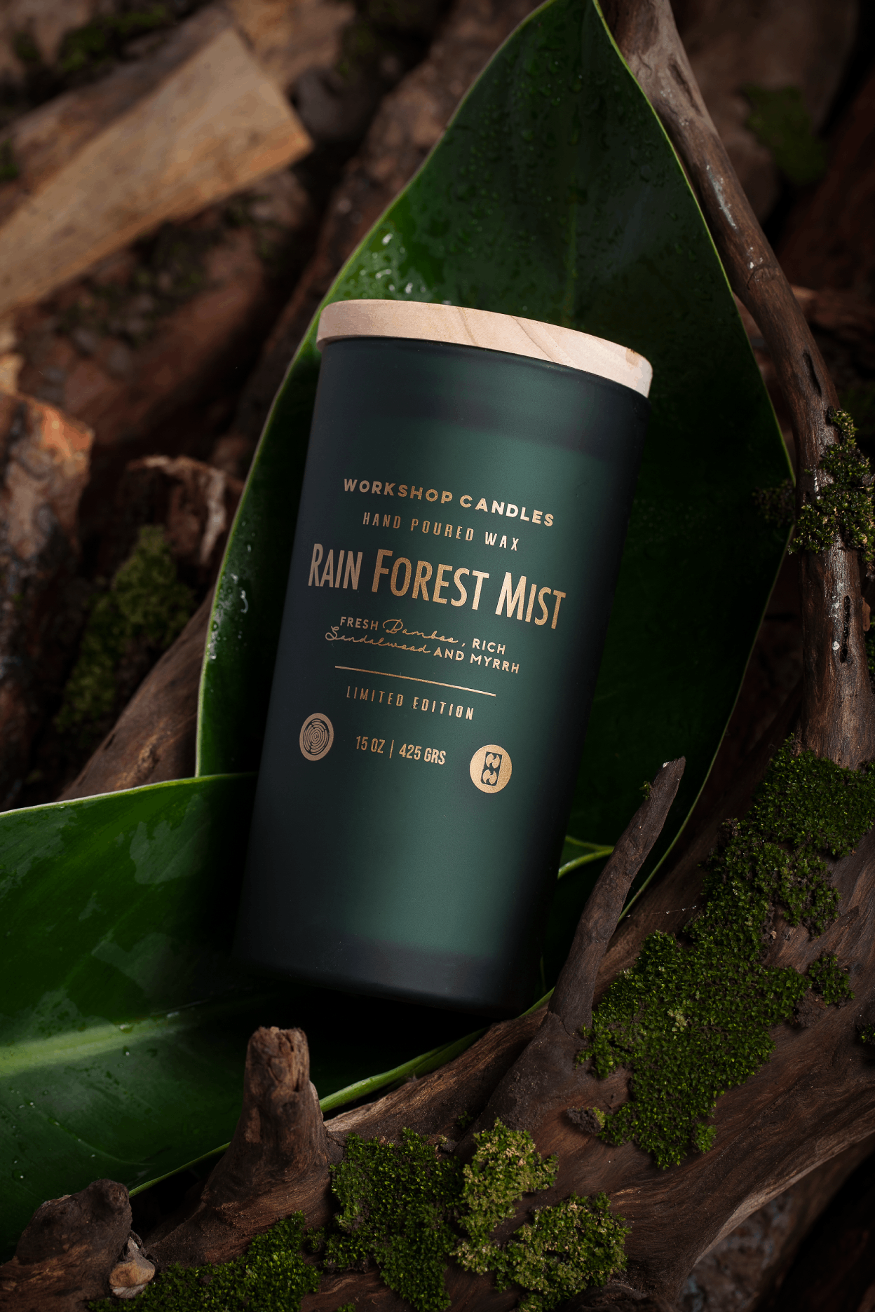 Workshop Candles - Nến Rain Forest 15oz