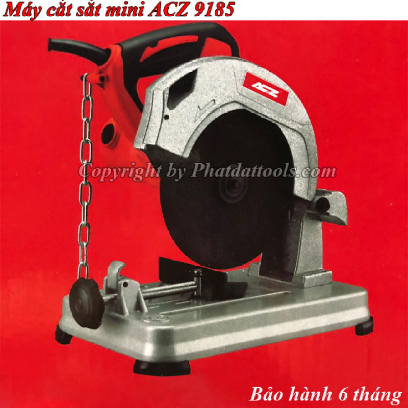 Máy cắt sắt bàn mini ACZ 9185 cao cấp-Công suất 1200W-Bảo hành 6 tháng-Kèm sẵn đá cắt D185.