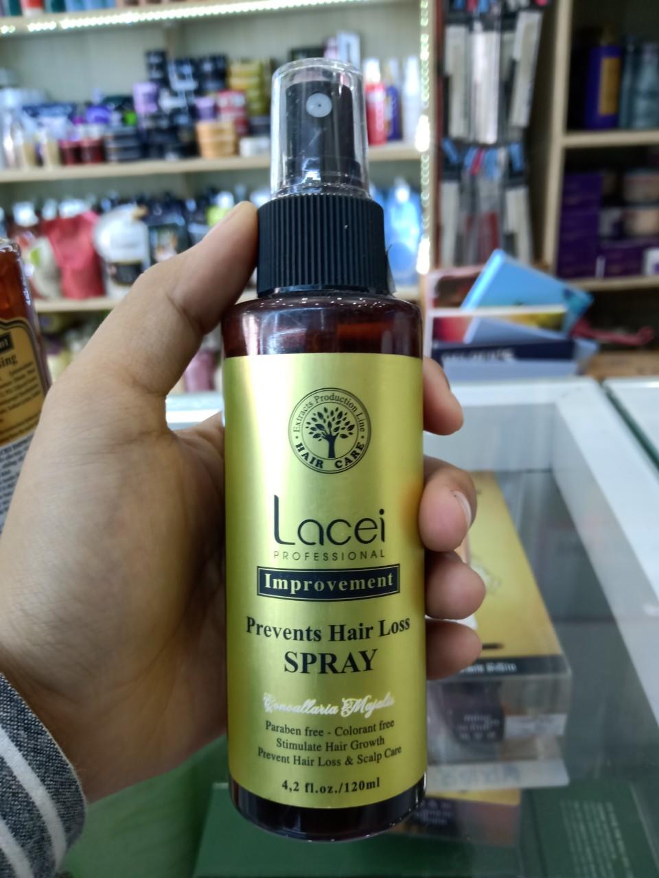 Xịt dưỡng chống rụng và kích thích mọc tóc lacei improvement 120ml