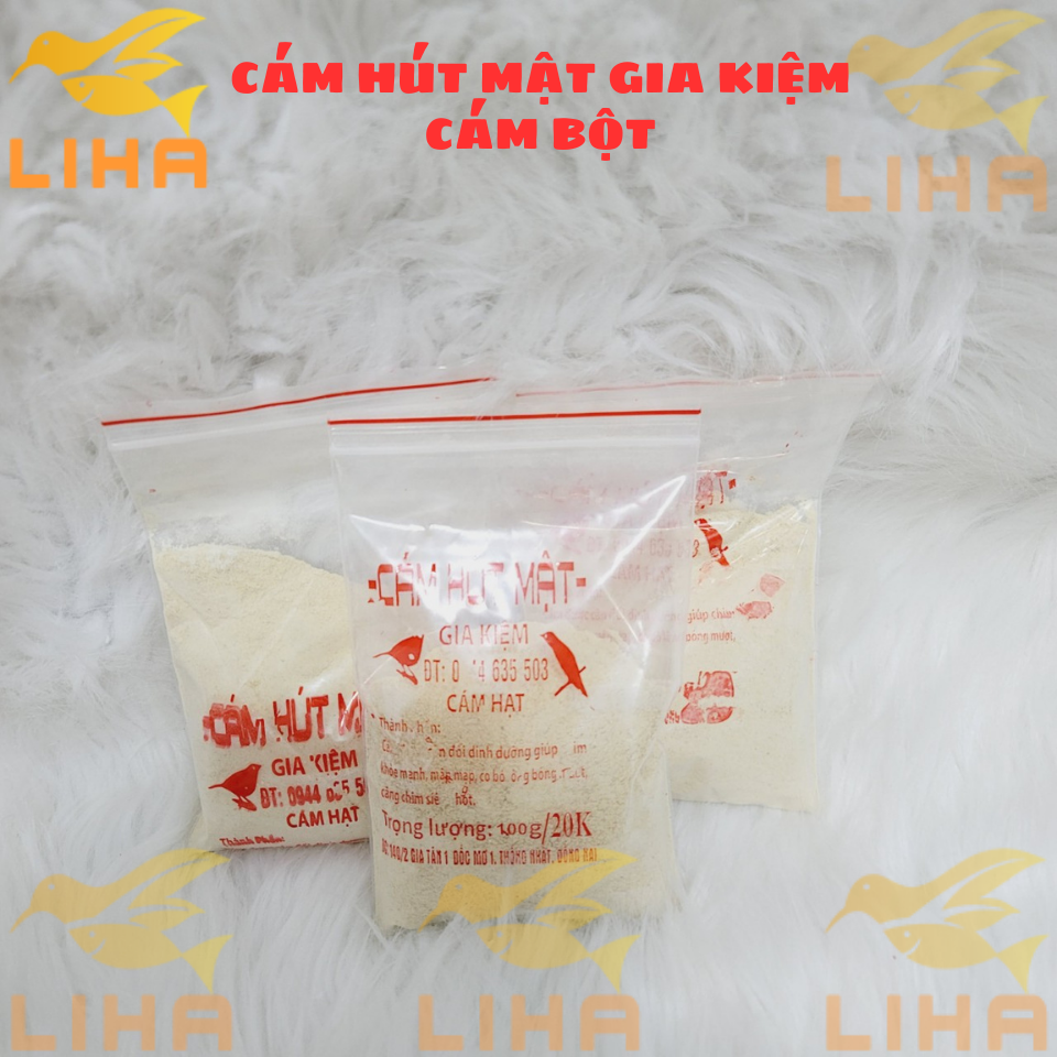 Cám Hút Mật Gia Kiệm Bột 100gr - Thức Ăn Chim Hút Mật