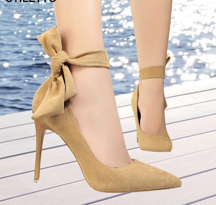 Giày giây nơ siêu sang chảnh SRLC35