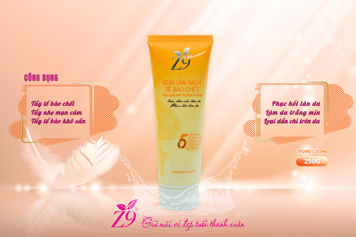 Kem tẩy tế bào chết Z9 80G