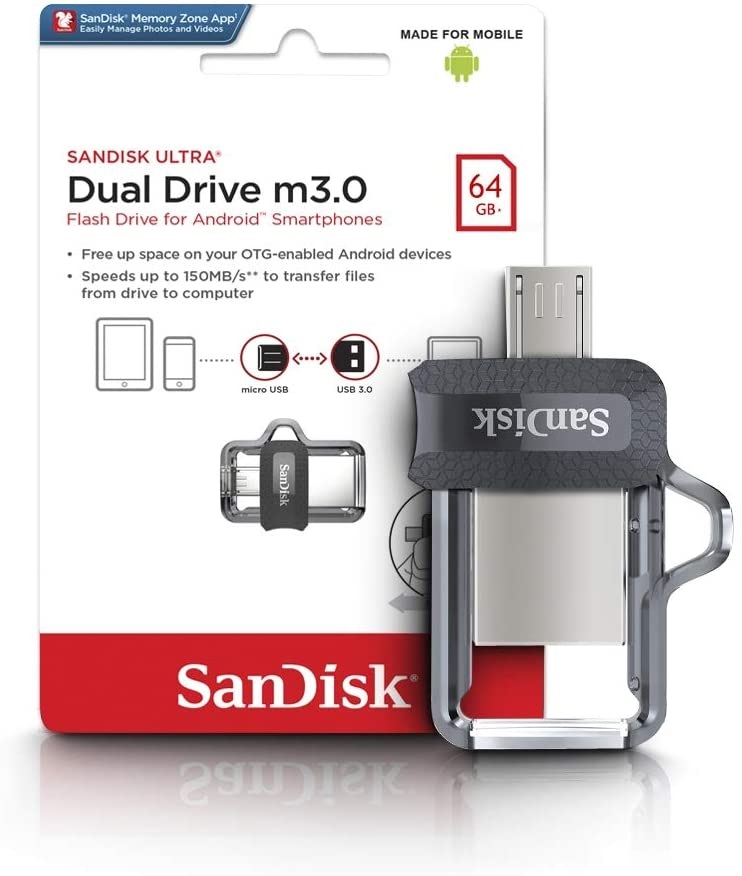 USB SanDisk Ultra Dual Drive m3.0 64GB