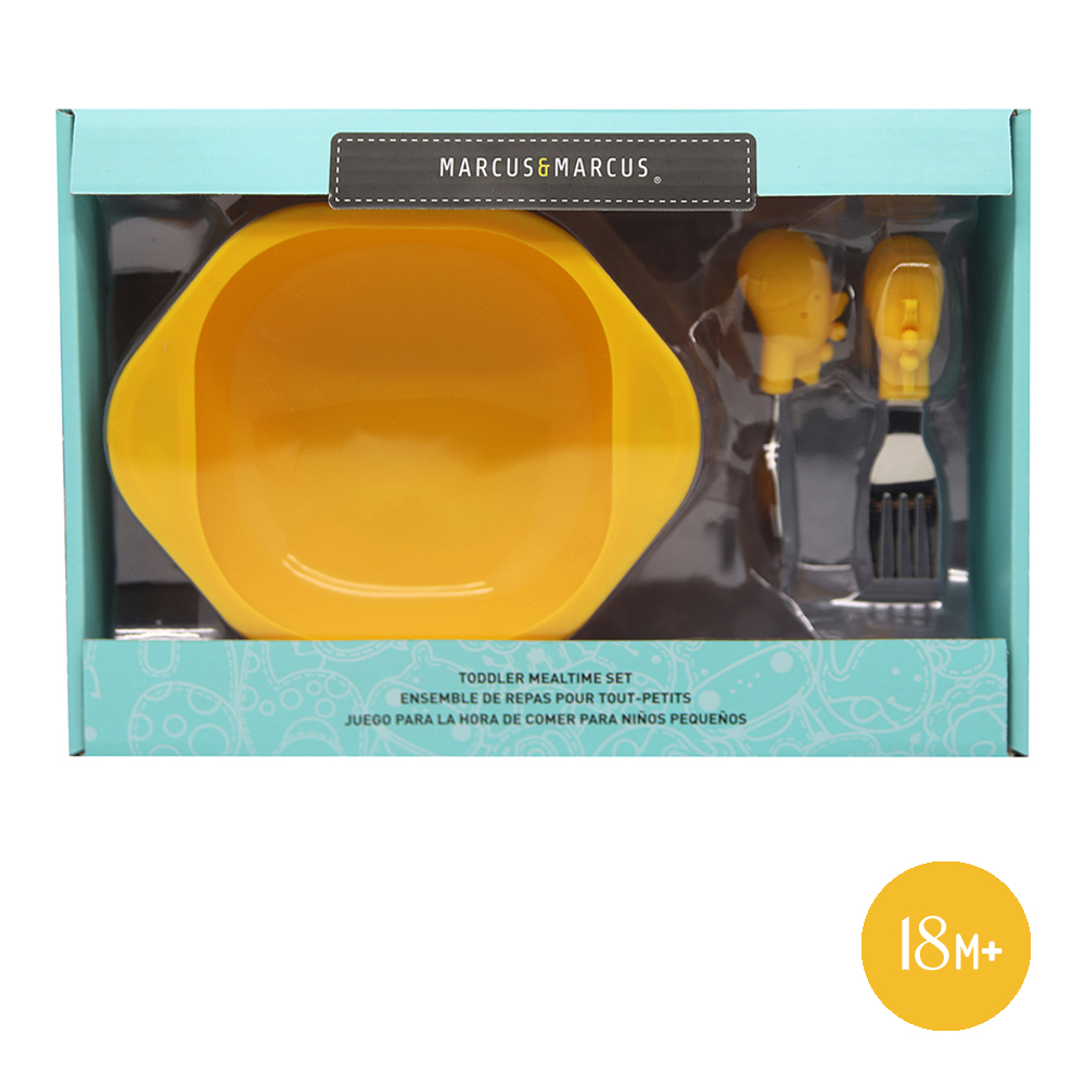 Bộ đồ dùng ăn dặm Toddler Marcus & Marcus, cho bé từ 18 tháng - Lola