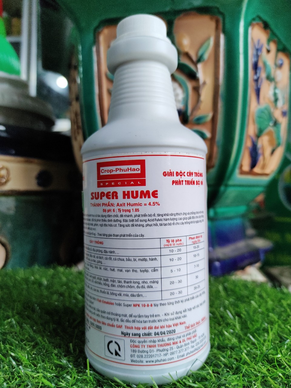 Phân Bón Lá Super Hume Chai 500ml
