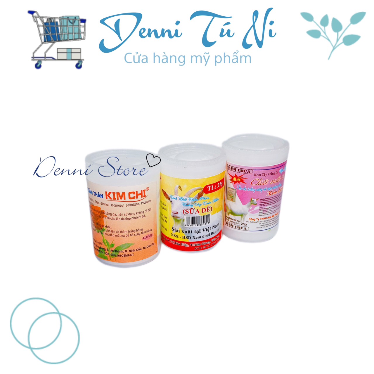 Kem Chua Kích Trắng Da Kim Chi Cấp Tốc - Kem Chua Kim Chi - mỹ phẩm Denni