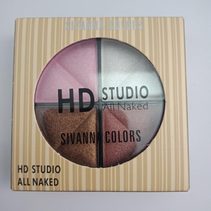 Phấn mắt 4 ô Sivanna HD STUDIO ALL NAKED XỊN