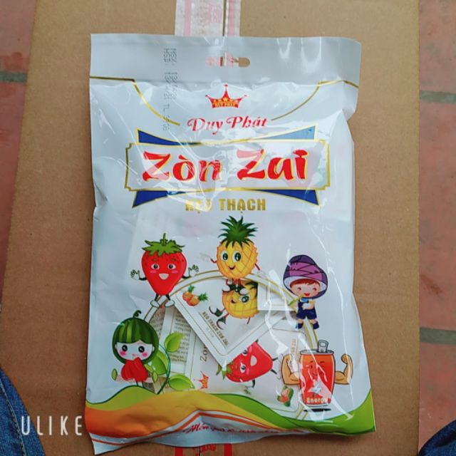 KẸO THẠCH ZÒN ZAI DUY PHÁT TÚI 400G