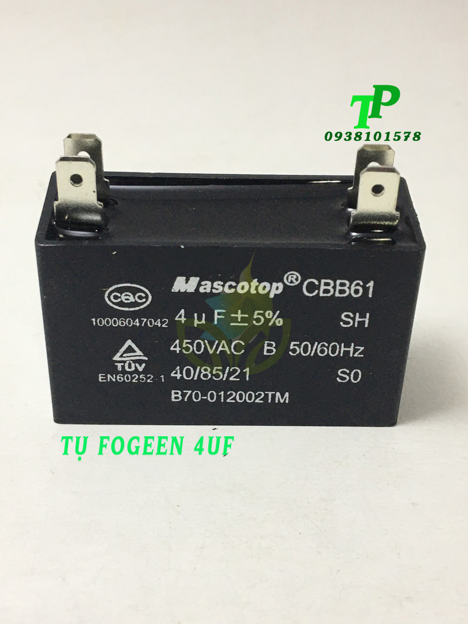 Tụ 4UF Mascotp CBB61