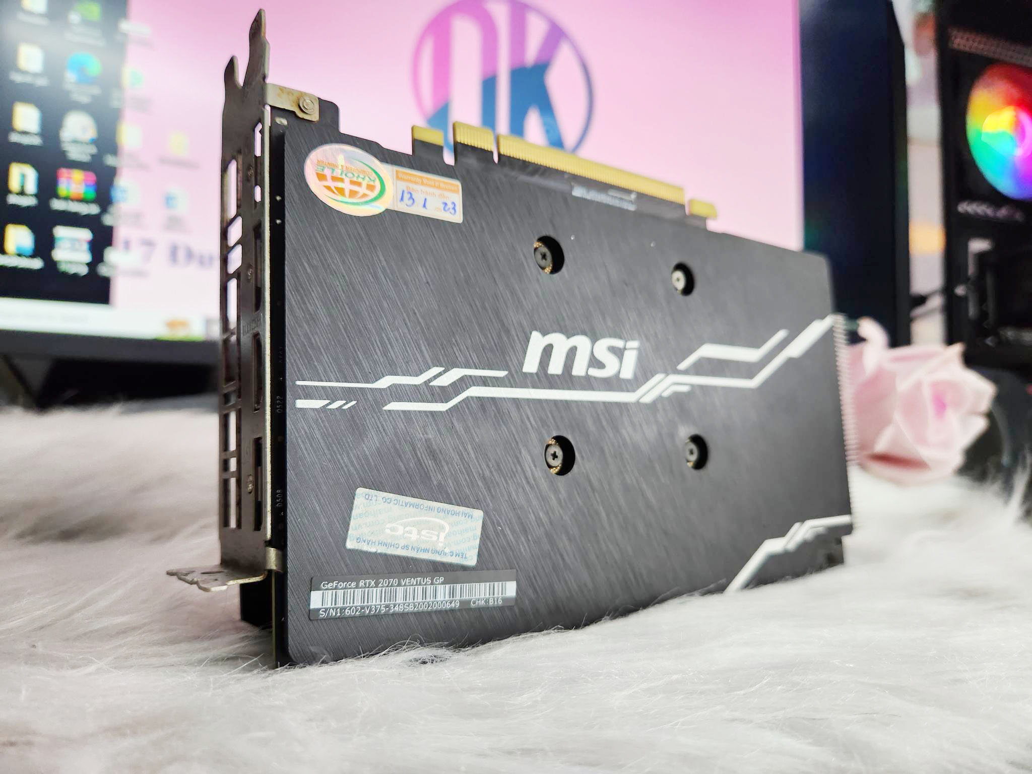 Graphic Card_VGA MSI GeForce RTX 2070 VENTUS 8G