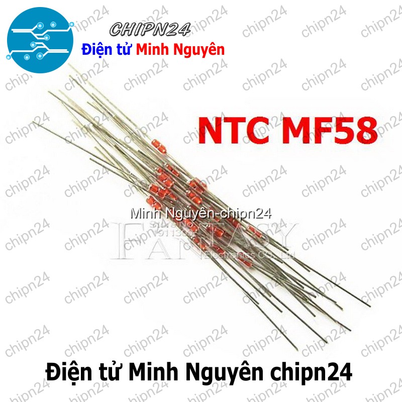 [5 con] (K502) Điện Trở Nhiệt NTC MF58 10K 5% DO-41 - HH003993