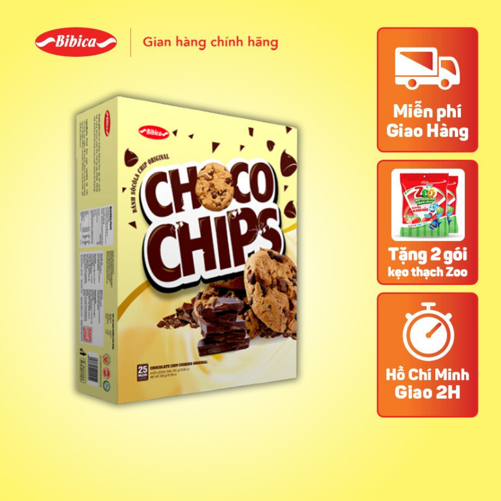 Bánh Goody Chips Socola 300 gram Bibica