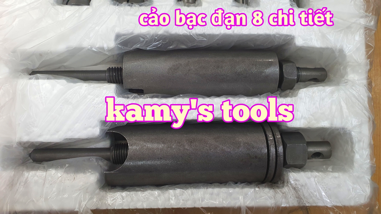 [HCM] Bộ Cảo Bạc Đạn 8 Chi Tiết Từ 10mm-25mm Trigoldte