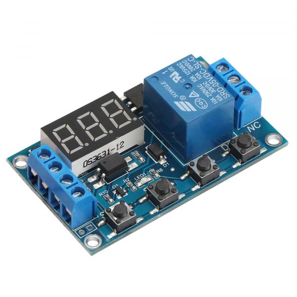 Mạch tạo trễ theo chu kỳ đóng ngắt relay 0 giây - 999 phút