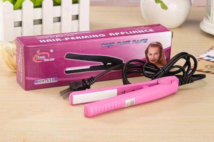 Máy là duỗi uốn ép tóc mini - Máy là tóc mini Maker Time hàng rẻ chất lượng
