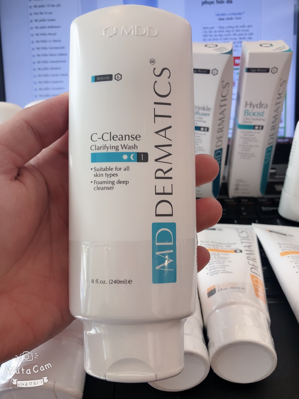 [HCM]MD dermatics c-cleanse clarifying wash Sữa rửa mặt MD Dermatics