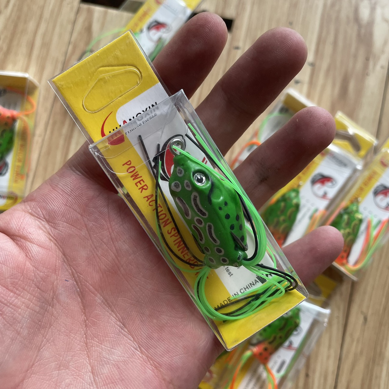 [HCM]Mồi Câu Lure Nhái hơi Giá Rẻ