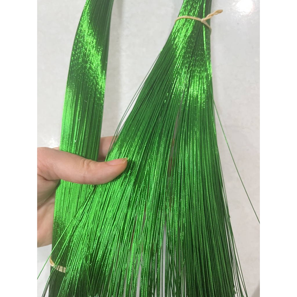 20 dây thép mỏng, kẽm màu làm hoa