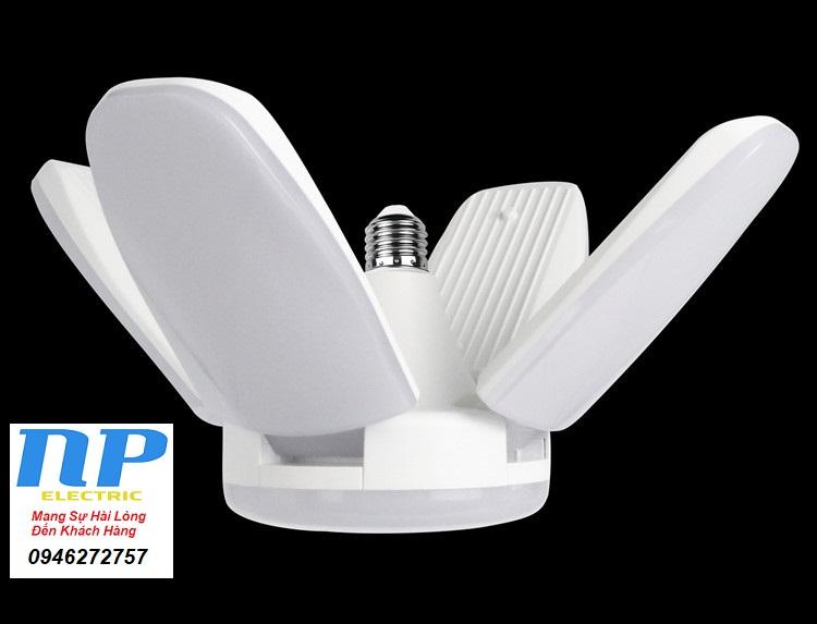 ĐÈN LED SIÊU SÁNG 60W HÌNH 4 CÁNH QUẠT - ĐUI E27