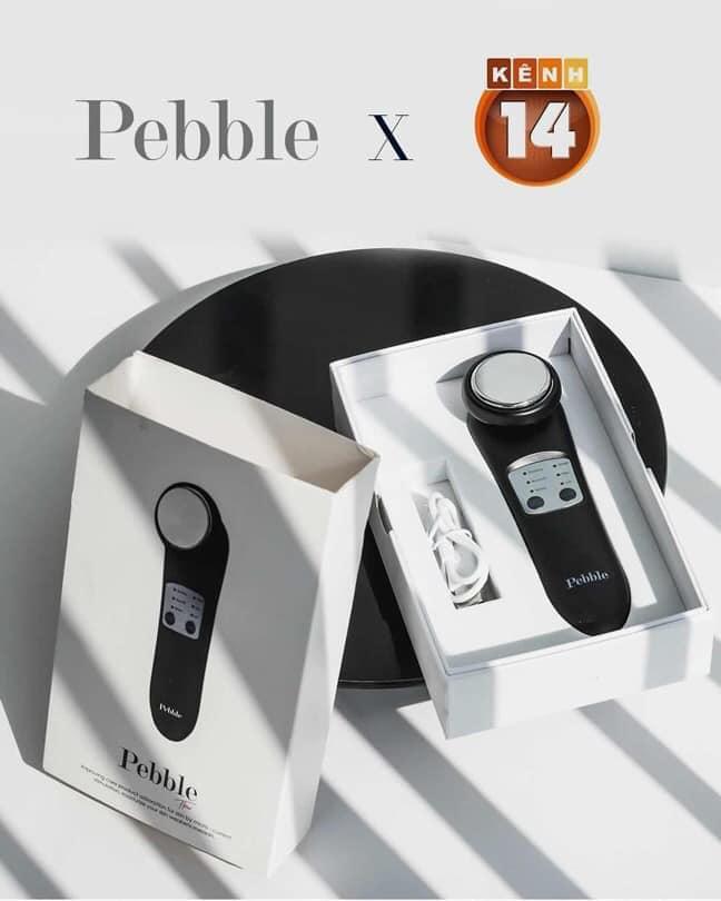 [HCM]Máy massage chăm sóc da mặt Pebble Fluer [bảo hành 12 tháng]