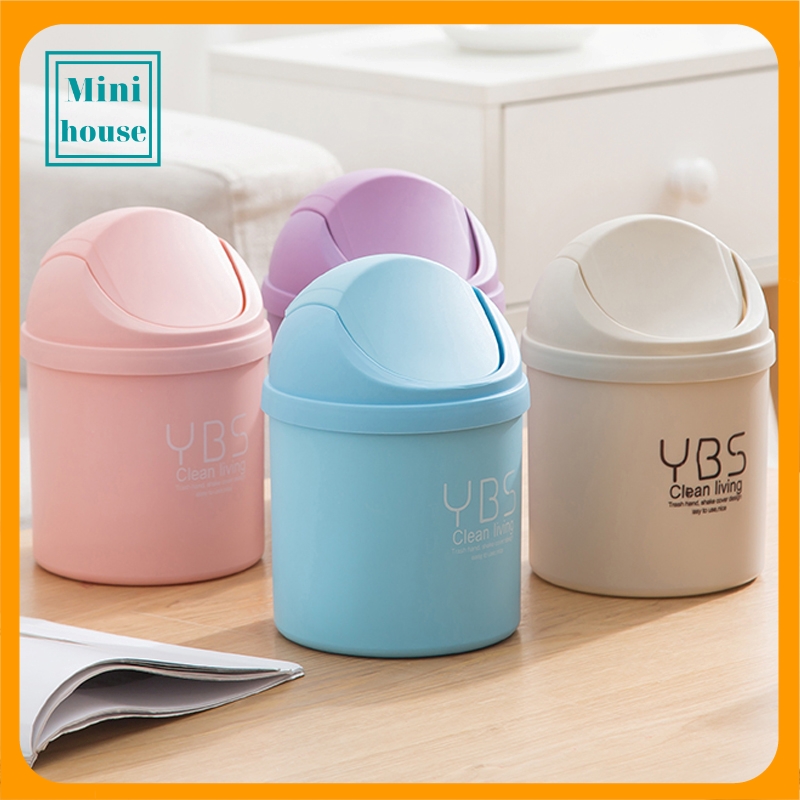 Thùng Rác Mini YBS Để Bàn