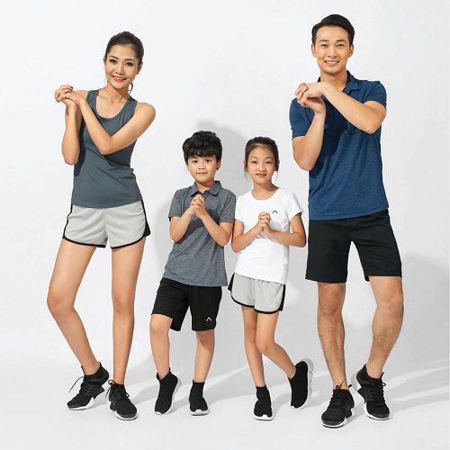 set đồ tập gia đình