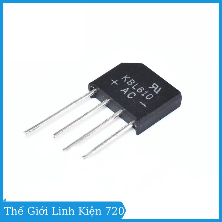 DIODE cầu 6A KBL610