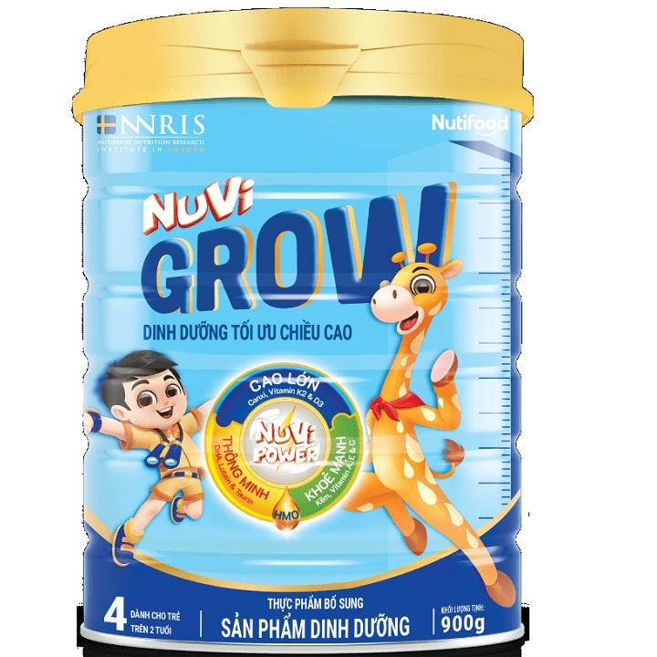 Sữa bột Nuvi grow số 4 900g
