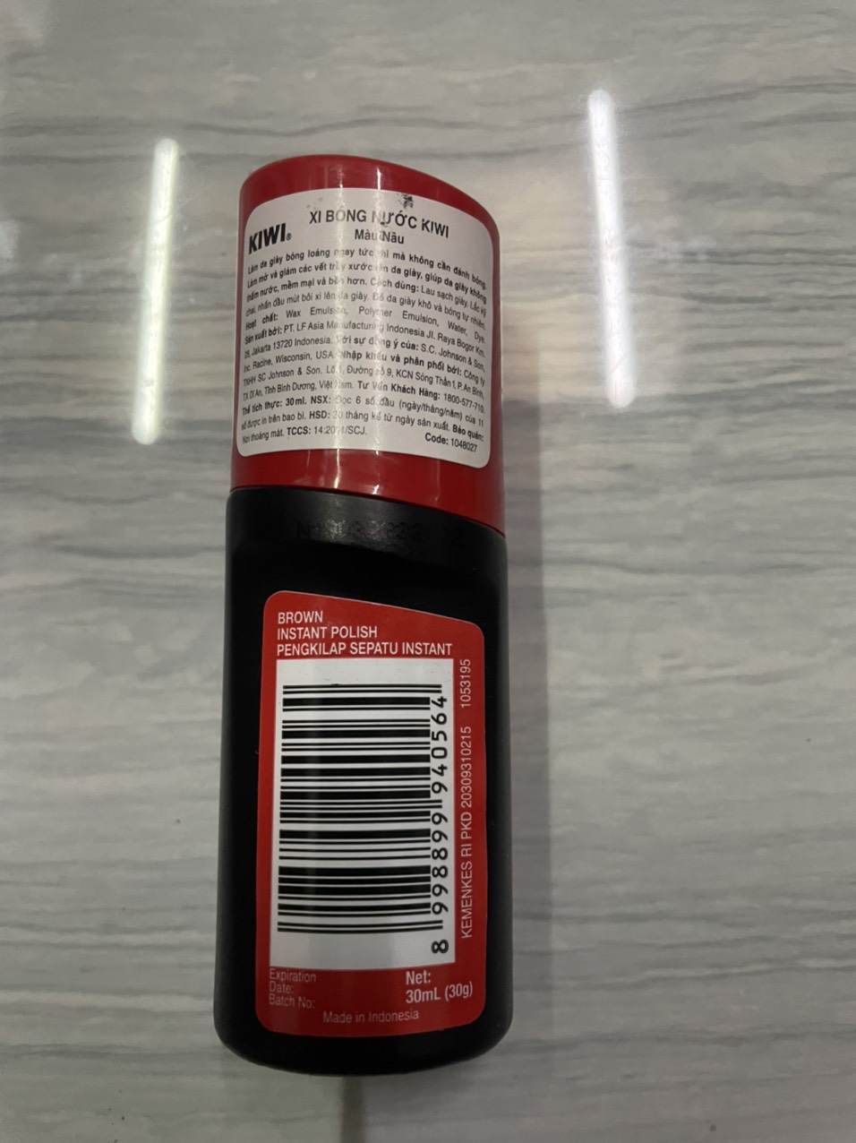 Xi Đánh Giày Nước và sáp đánh giày Nâu/Đen (30ml, 45ml, 75ml)