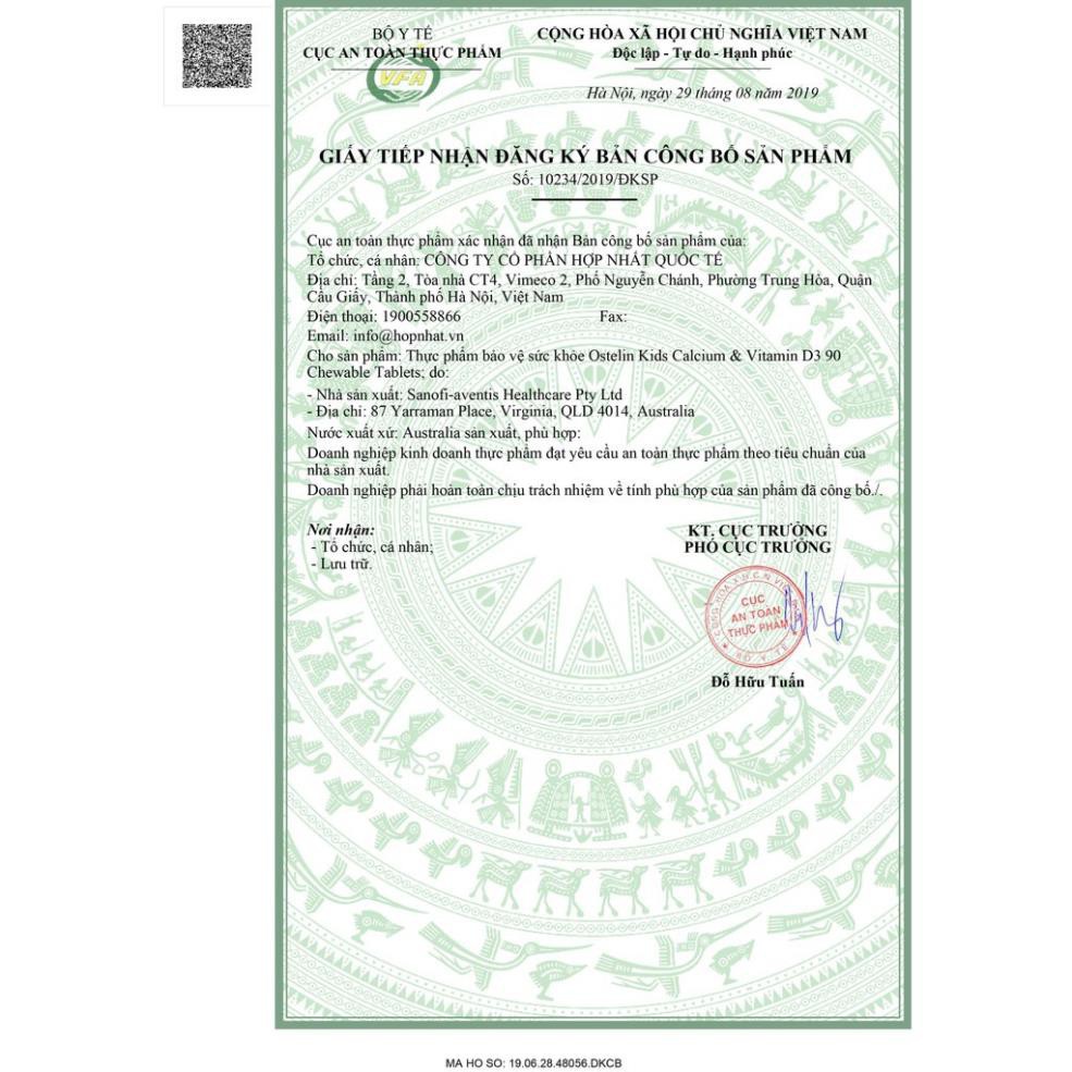 Ostelin calcium & vitamin d3