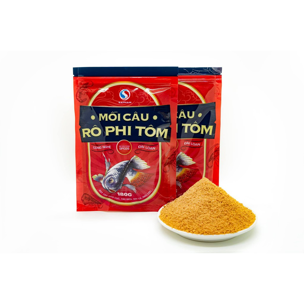 Mồi Câu Rô Phi Tôm Sa Phạm - Sapham Fishing