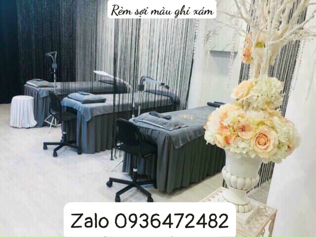 Rèm Sợi Trang Trí Spa 3M*3M CAO CẤP