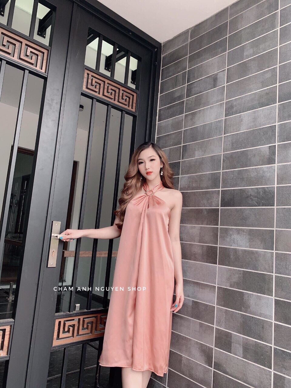 [HCM]SÉT VÁY YẾM LỤA PHI BÓNG SIÊU ĐẸP CHANH SẢ MTB104