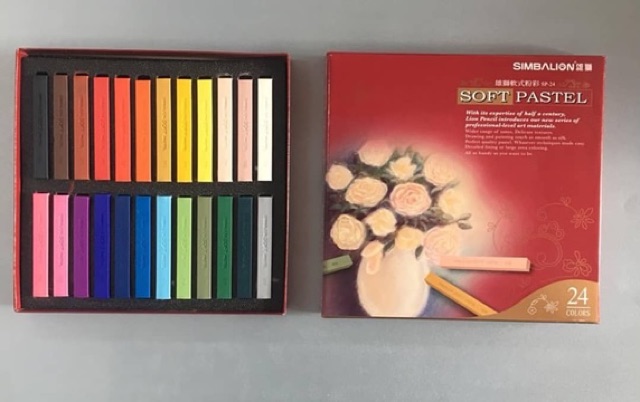 [HCM]Phấn Tiên 12/24/48 SIMBALION Soft Pastel Cao Cấp