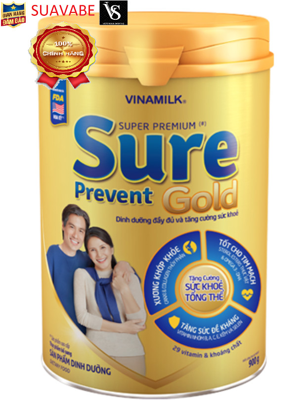 Sữa bột VINAMILK Sure Prevent 900g