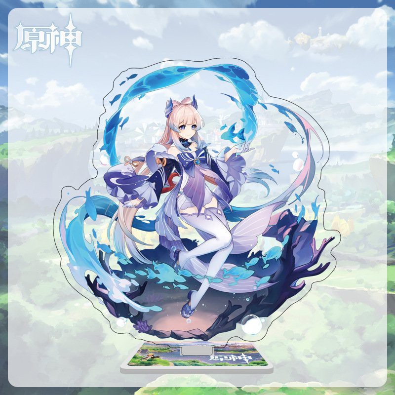 Mô hình Standee nhân vật KOKOMI - Genshin Impact game anime chibi tượng mica