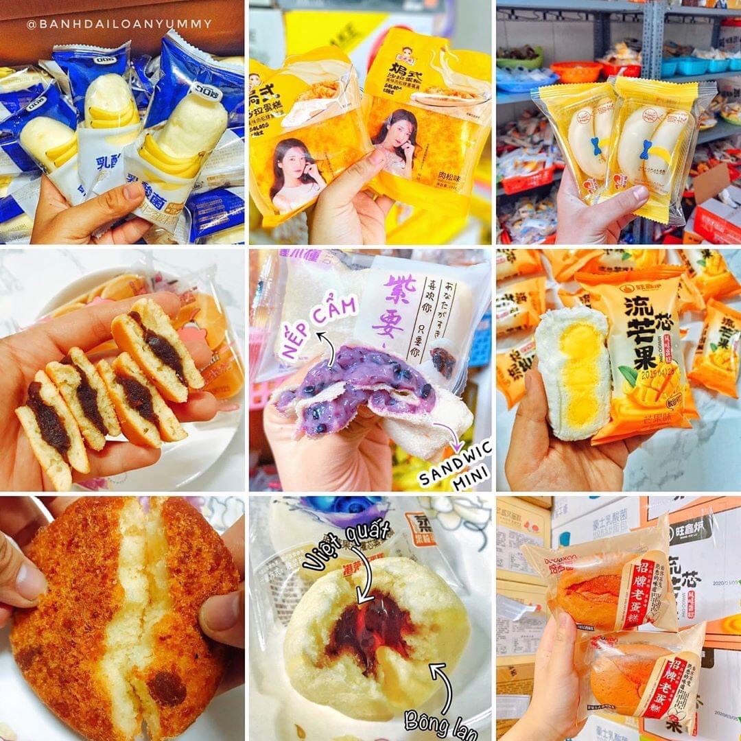 BÁNH ĐÀI LOAN MIX ĐỦ LOẠI